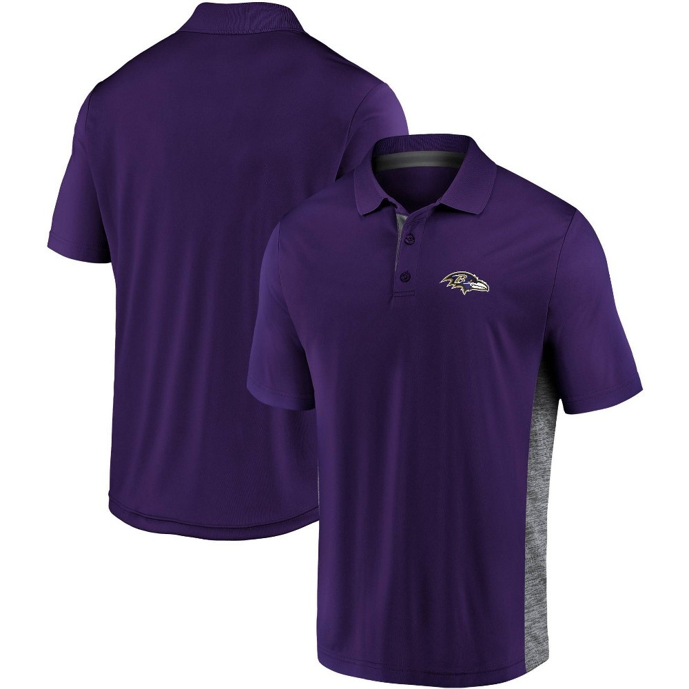 slide 3 of 3, NFL Baltimore Ravens Men's Spectacular Polo Shirt - XL, 1 ct