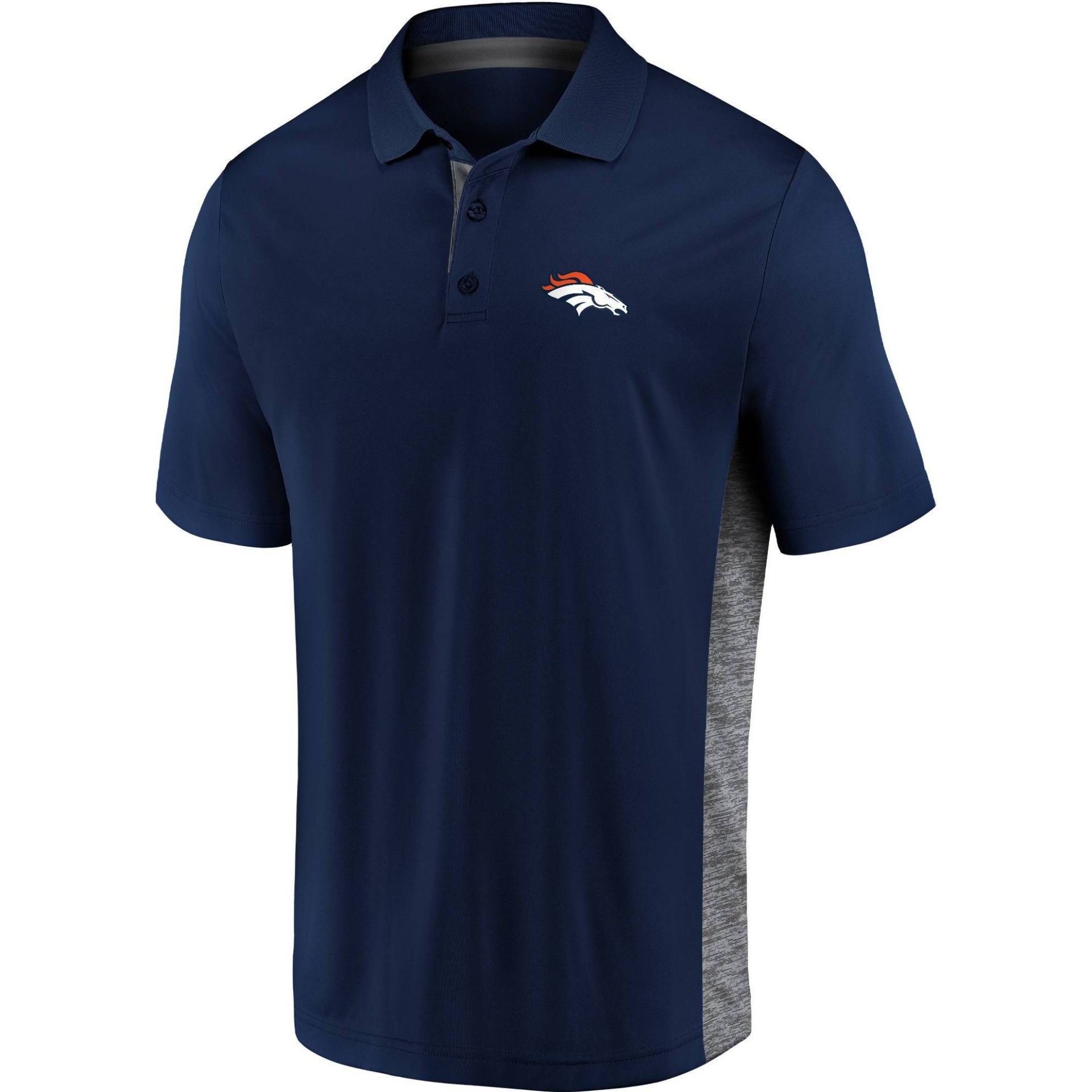 slide 1 of 3, NFL Denver Broncos Men's Spectacular Polo Shirt - XL, 1 ct