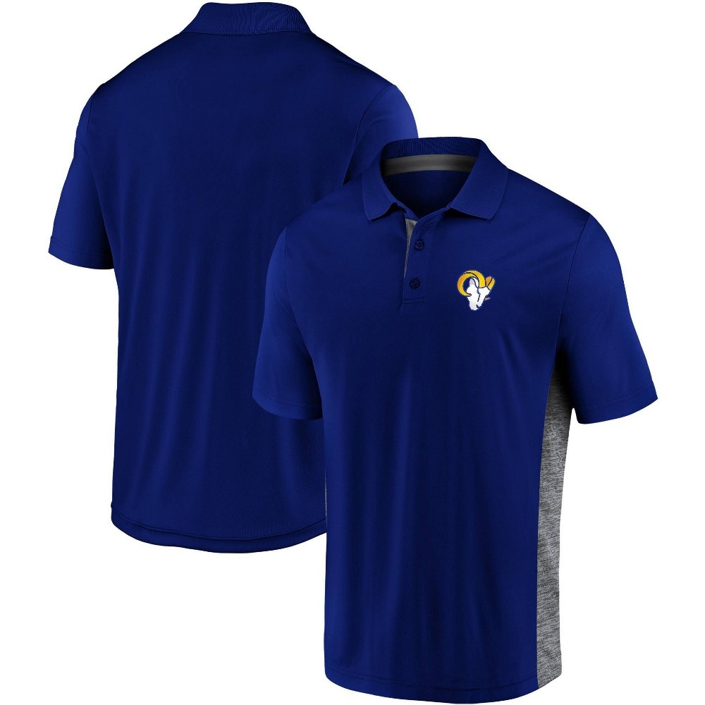 slide 3 of 3, NFL Los Angeles Rams Men's Spectacular Polo Shirt - XL, 1 ct