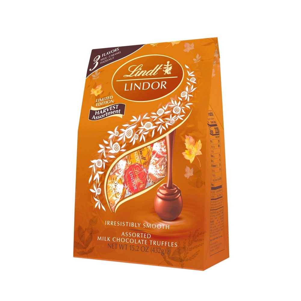 slide 2 of 7, Lindt Lindor Halloween Harvest Assorted Chocolate, 15.2 oz