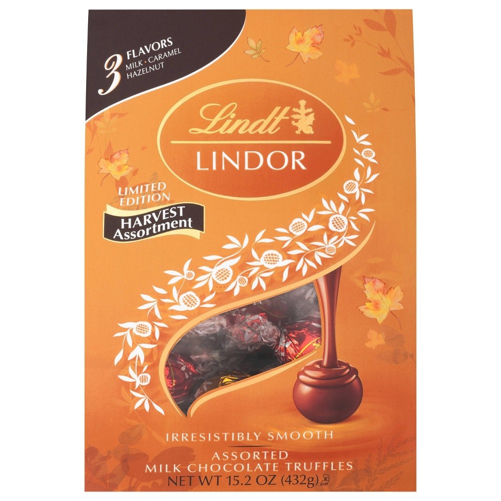 slide 5 of 7, Lindt Lindor Halloween Harvest Assorted Chocolate, 15.2 oz