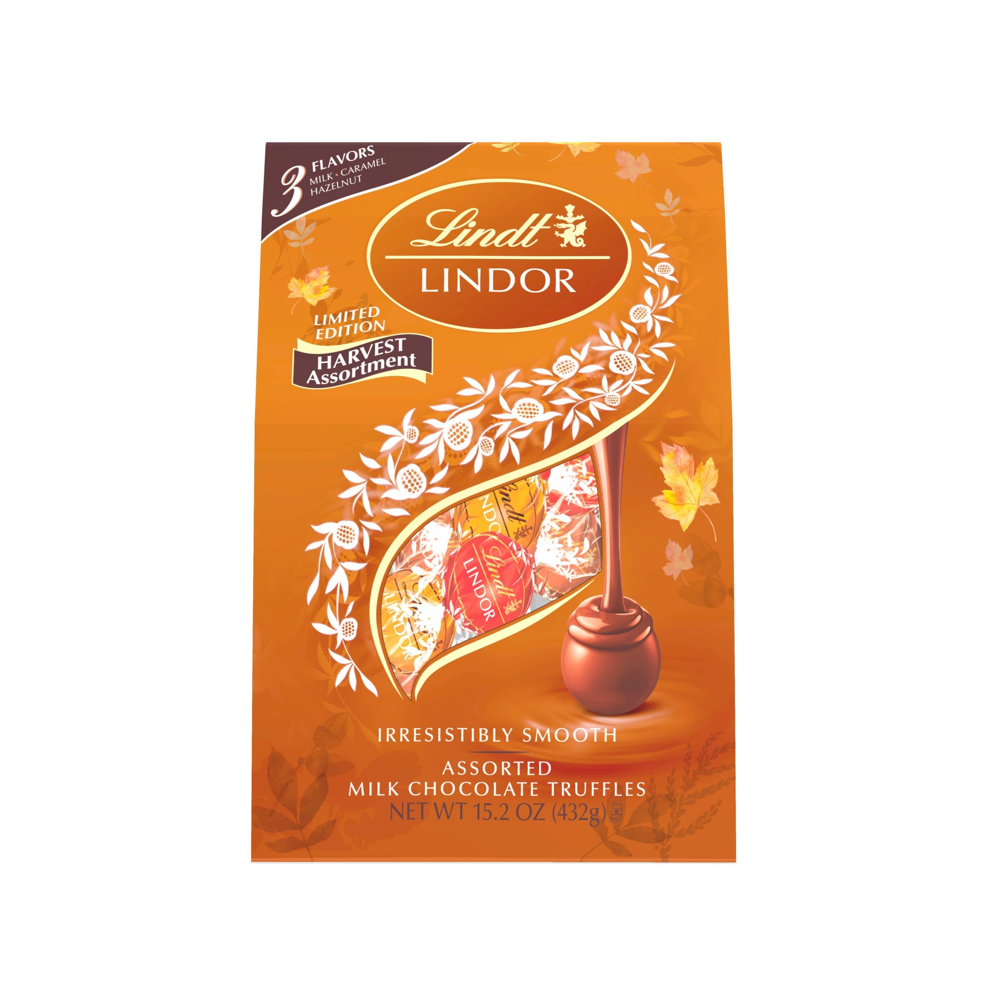 slide 1 of 7, Lindt Lindor Halloween Harvest Assorted Chocolate, 15.2 oz