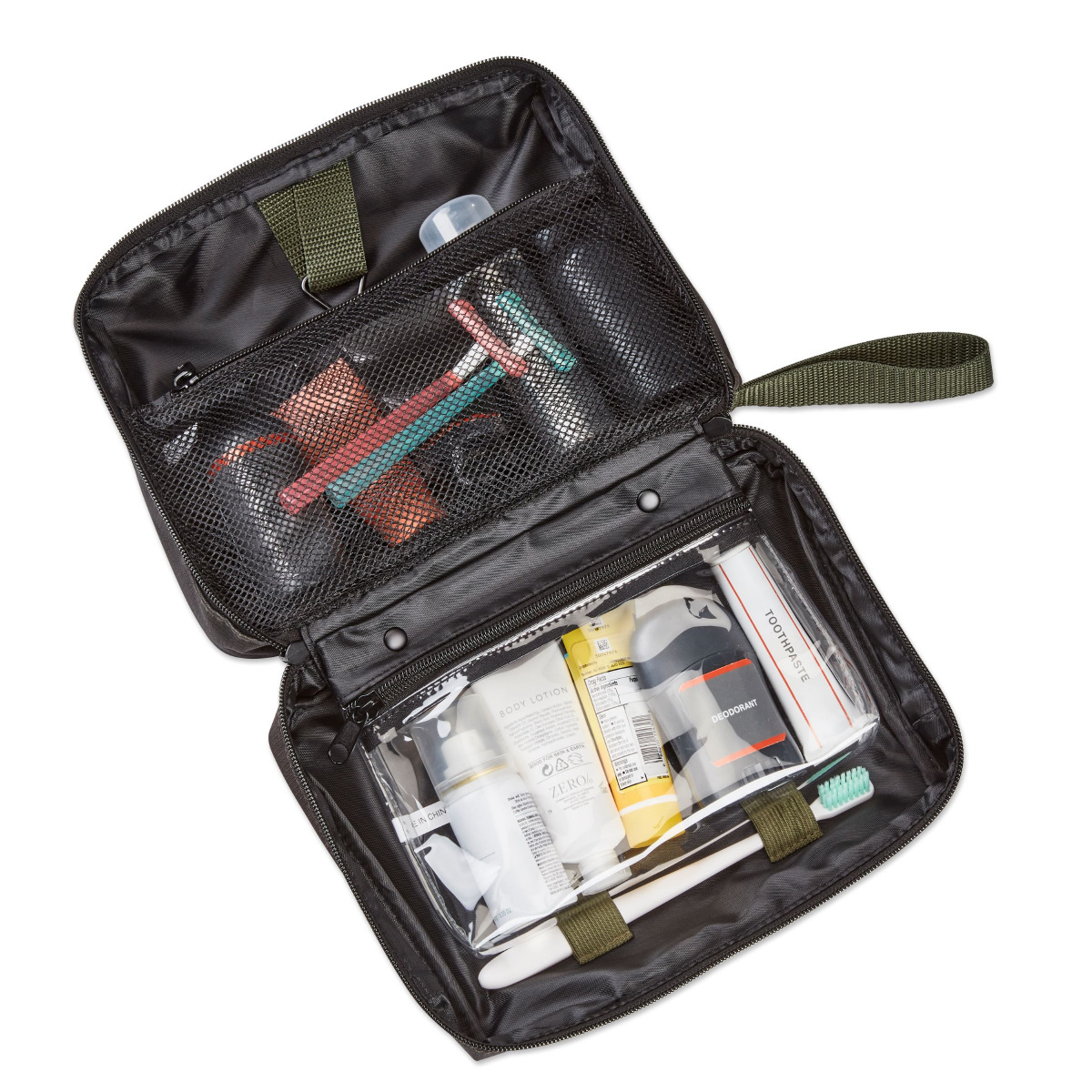 slide 2 of 2, Conair Grey Hanging Toiletry Bag 1 ea, 1 ct