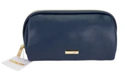 Conair Navy Textured PVC Pencil Case 1 ea