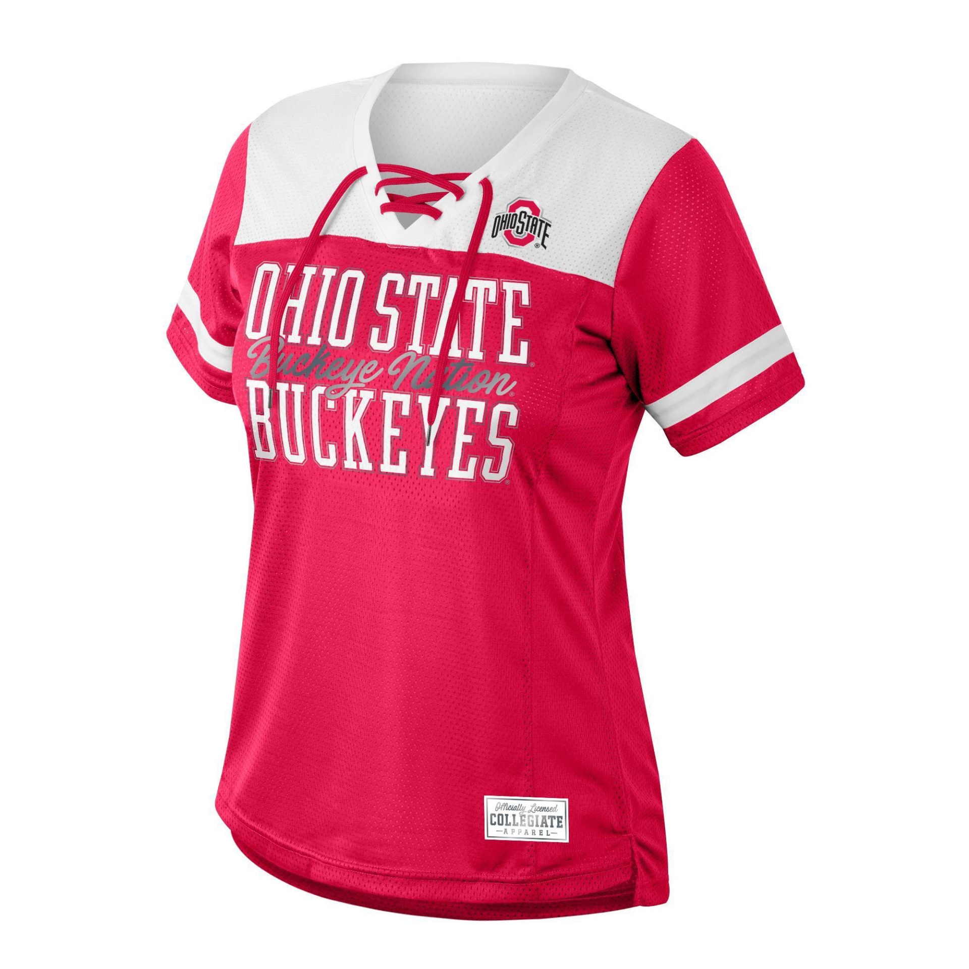 slide 1 of 1, NCAA Ohio State Buckeyes Women's Gametime Jersey - XL, 1 ct