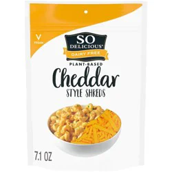 So Delicious Dairy Free Cheddar Cheese-Style Shreds - 7.1oz