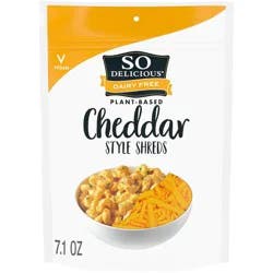 So Delicious Dairy Free Cheddar Cheese-Style Shreds - 7.1oz