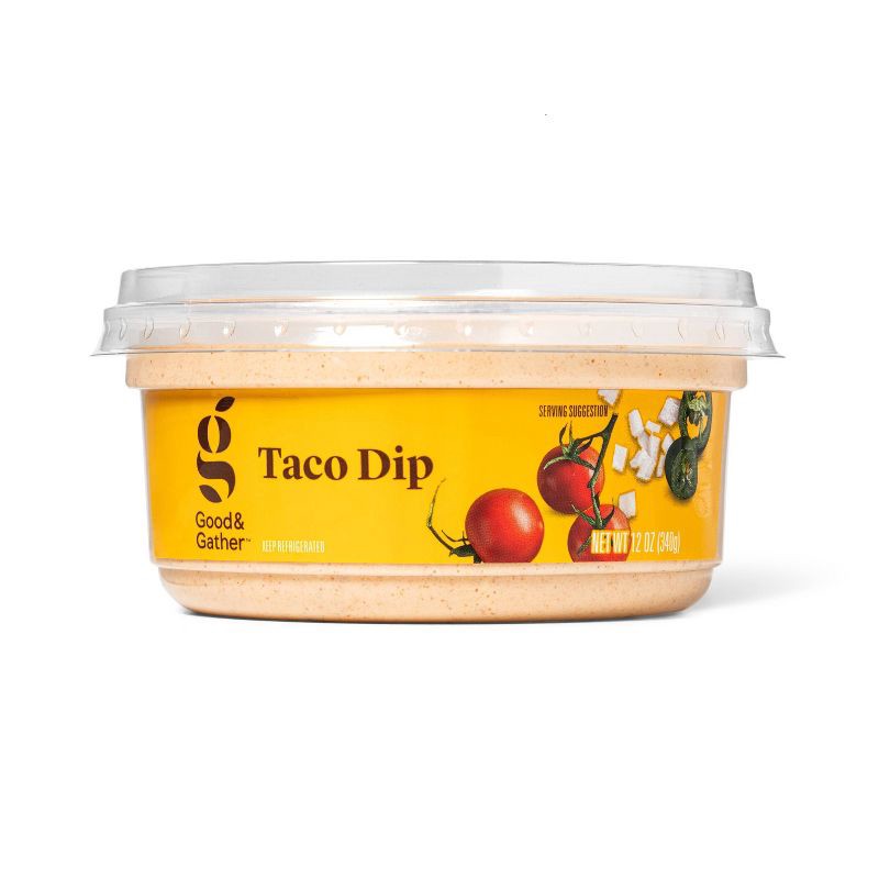 slide 3 of 4, Taco Dip - 12oz - Good & Gather™, 12 oz