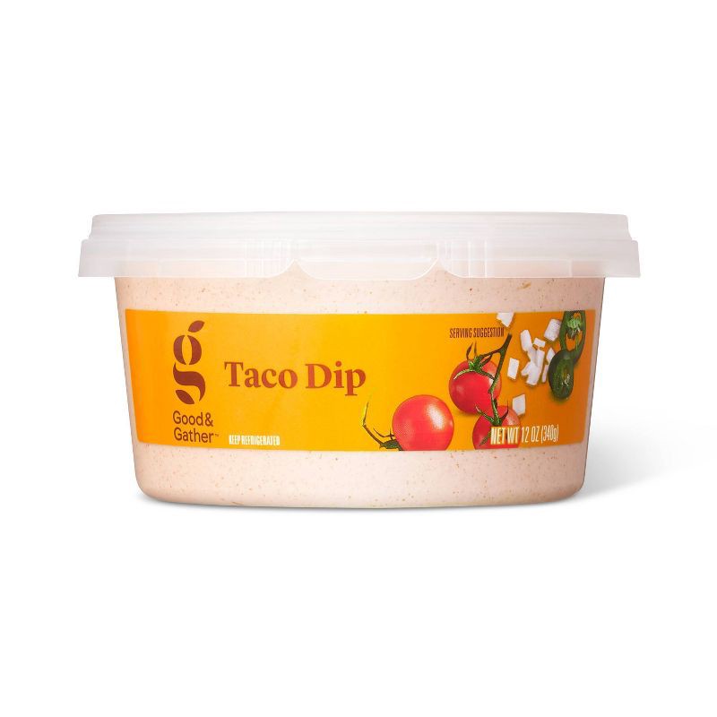 slide 4 of 4, Taco Dip - 12oz - Good & Gather™, 12 oz