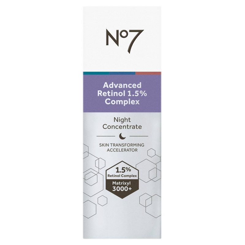 slide 9 of 10, No7 Advanced Retinol 1.5% Complex Night Concentrate - 1 fl oz, 1 fl oz