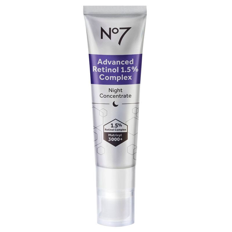 slide 1 of 10, No7 Advanced Retinol 1.5% Complex Night Concentrate - 1 fl oz, 1 fl oz