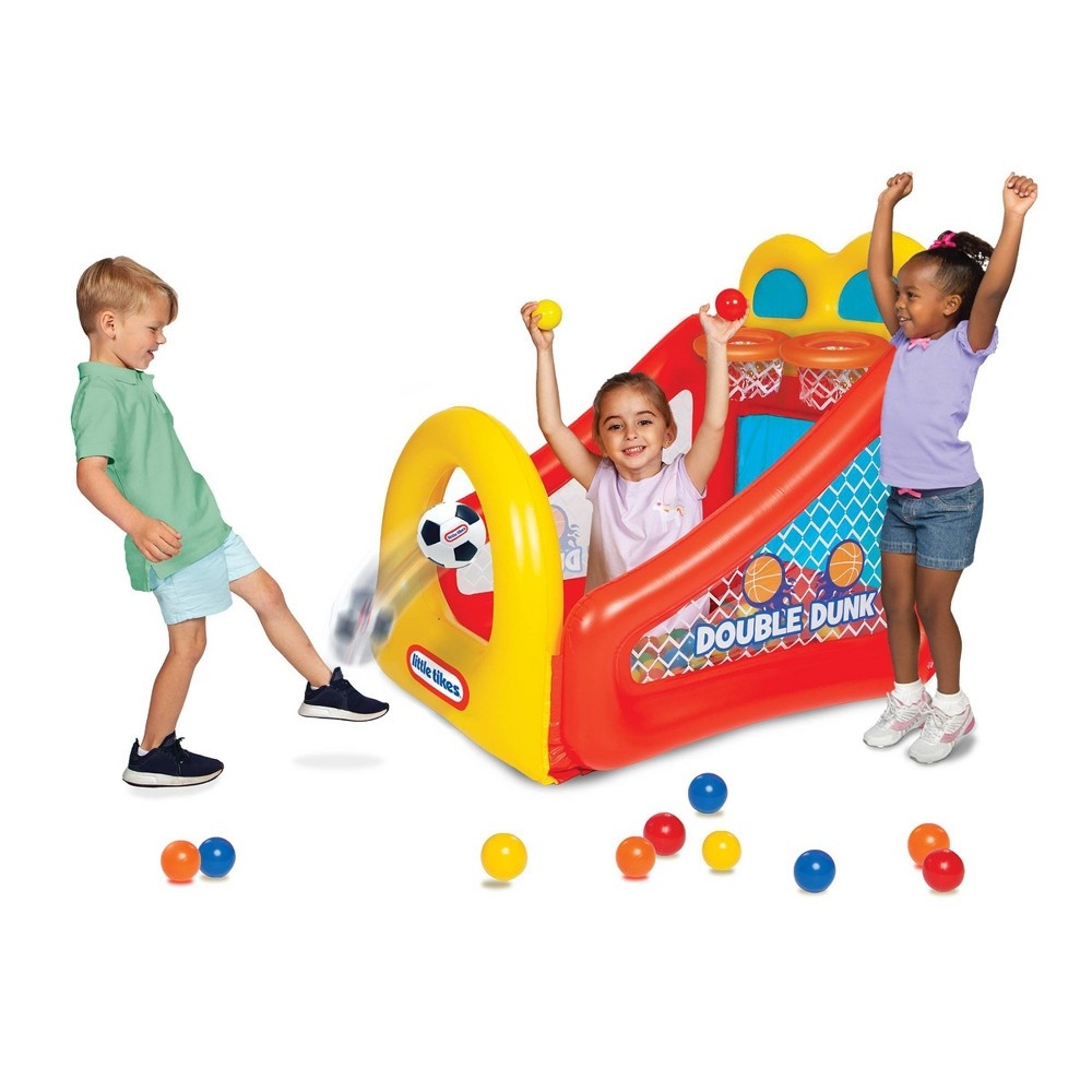 slide 5 of 6, Little Tikes Double Dunk Play Center, 1 ct