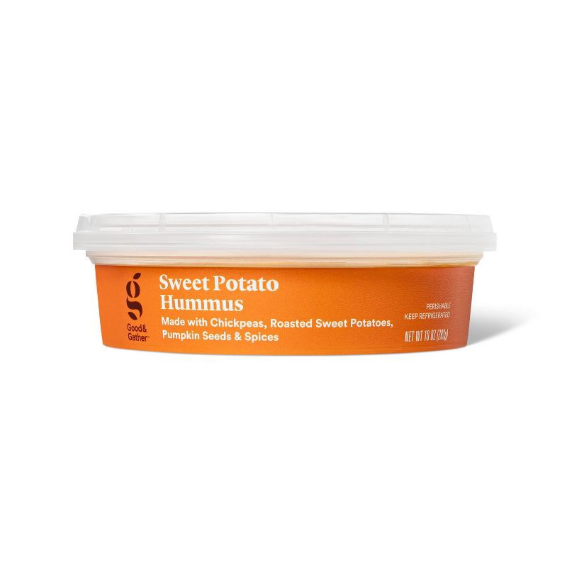 slide 3 of 4, Sweet Potato Hummus - 10oz - Good & Gather™, 10 oz