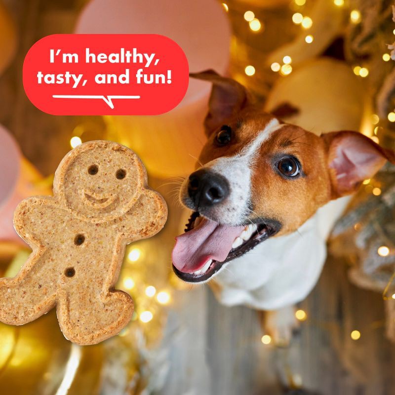 slide 4 of 11, Buddy Biscuits Gingerbread Flavor Holiday Dog Treats - 16oz, 16 oz