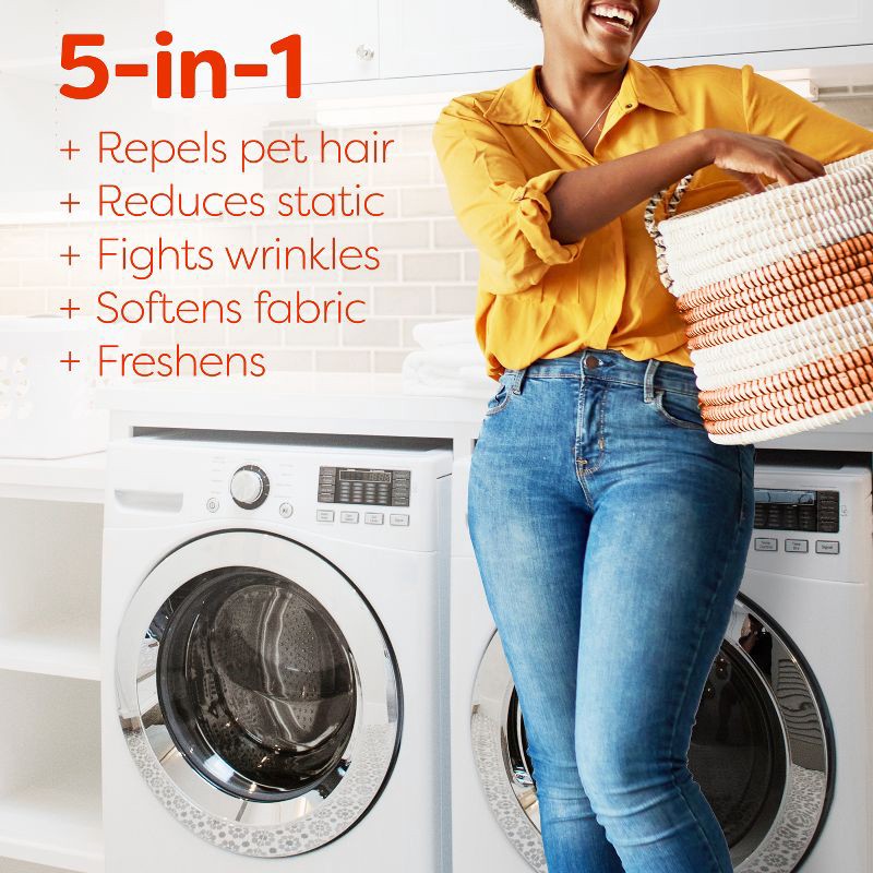 slide 6 of 8, Bounce Fresh Scent Pet Hair and Lint Guard Mega Fabric Softener Dryer Sheets - 130ct, 130 ct