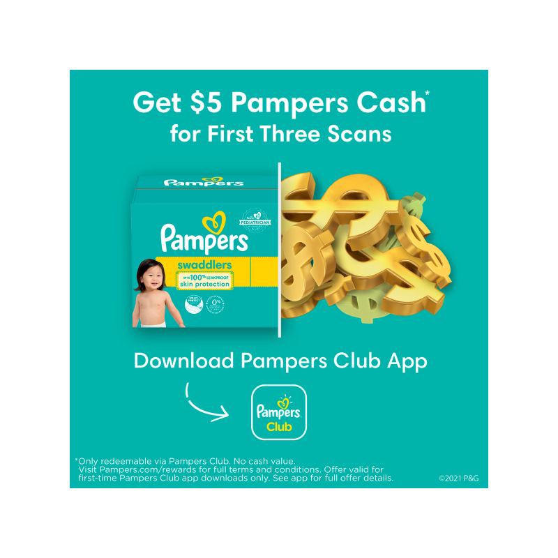 Pampers Swaddlers Diapers, Size 7 - 70 count