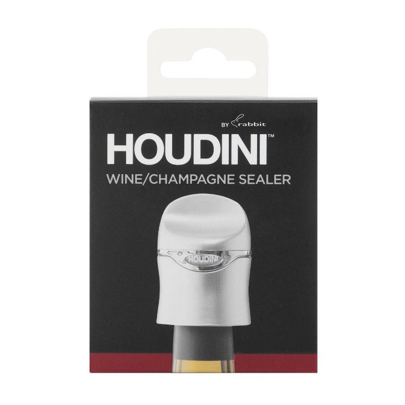 slide 5 of 5, Houdini Wine/Champagne Sealer, 1 ct