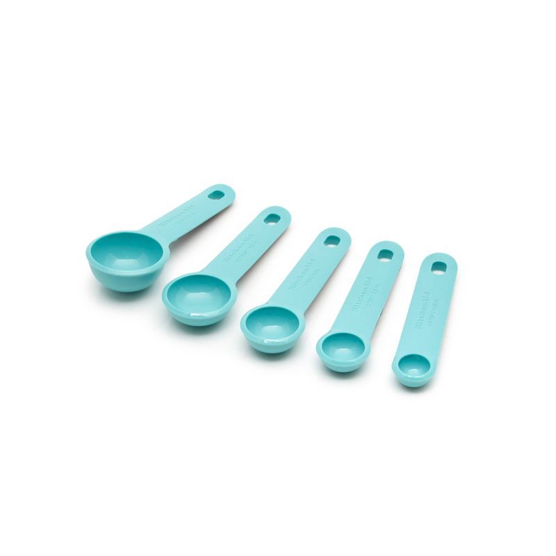 slide 5 of 5, KitchenAid Measuring Spoons Aqua Sky, 1 ct