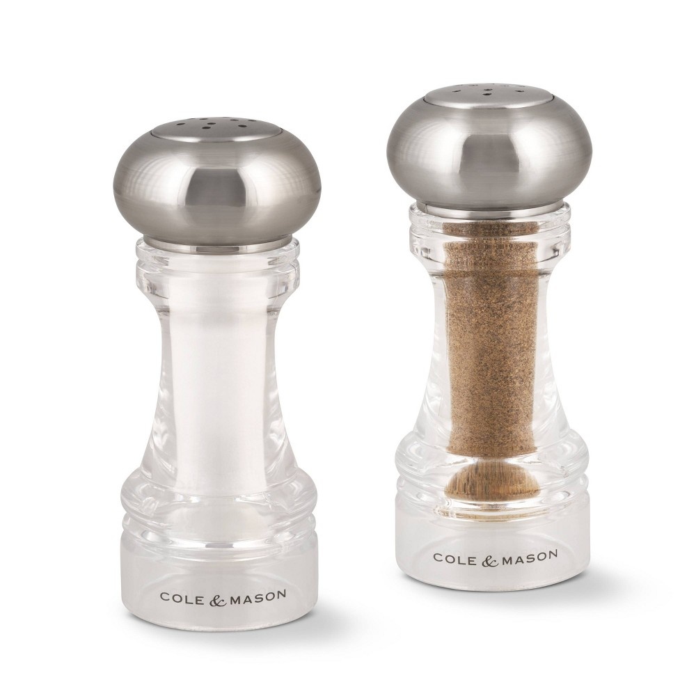 Cole & Mason 8 Stainless Steel Salt And Pepper Mill Set : Target