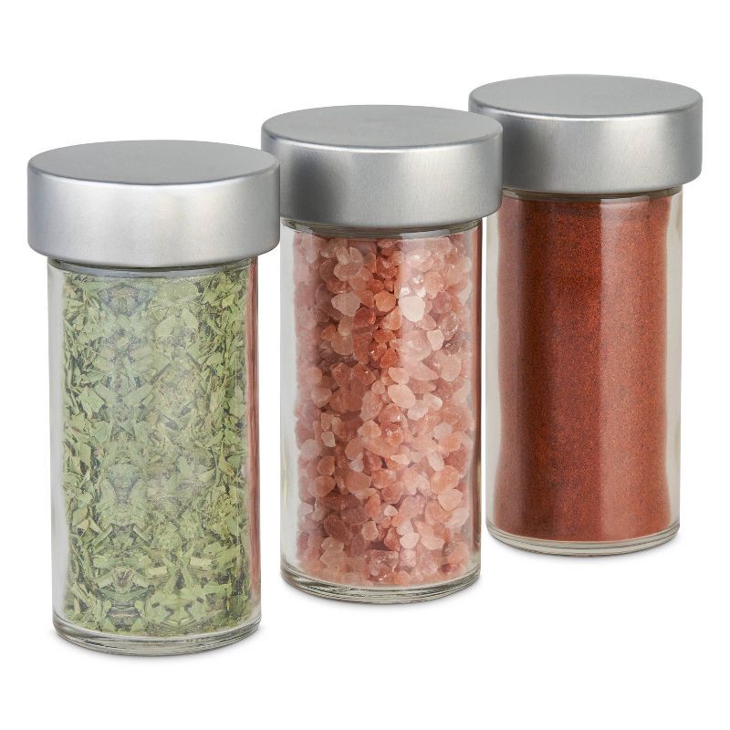 slide 6 of 13, Cole & Mason Blyth 16 Jar Bamboo Spice Rack: Spice Jars with Cumin, Basil, Marjoram, Chili Pepper Seasoning, 1 ct
