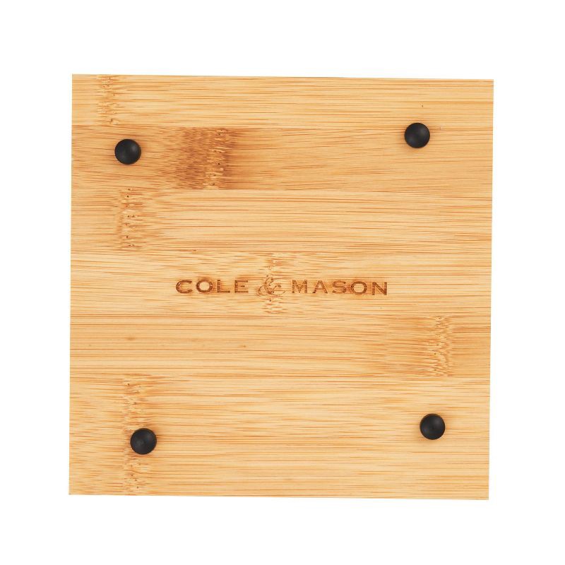 slide 9 of 13, Cole & Mason Blyth 16 Jar Bamboo Spice Rack: Spice Jars with Cumin, Basil, Marjoram, Chili Pepper Seasoning, 1 ct