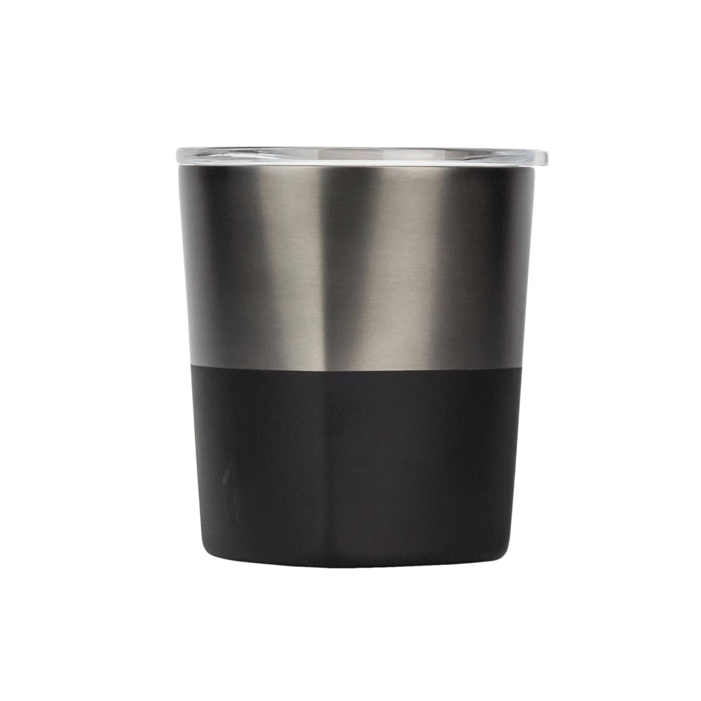 slide 2 of 5, Reduce Lowball Tumbler Monotone Metallic Charcoal, 10 oz