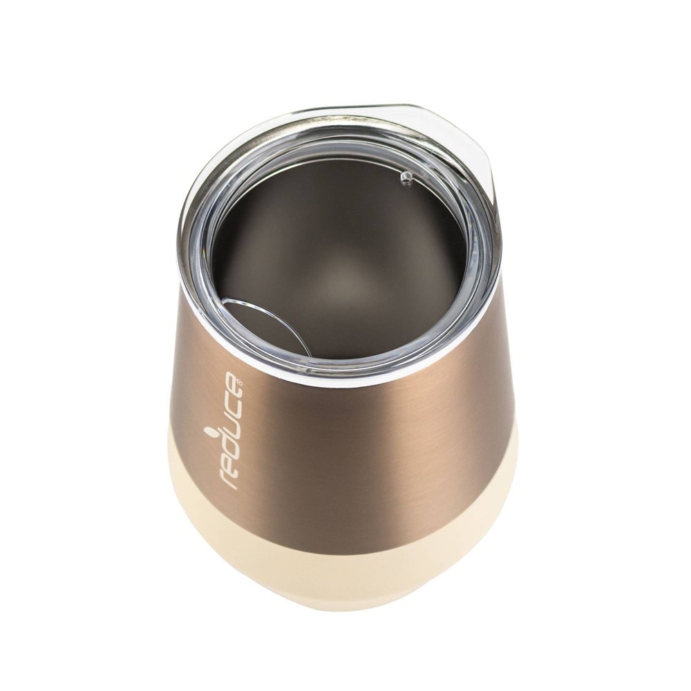 slide 4 of 5, Reduce 12oz Stainless Steel Wine Tumbler - Gold Dust, 1 ct