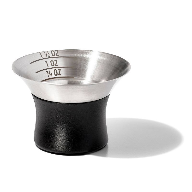 slide 3 of 6, OXO Steel Single Wall Cocktail Shaker: 18oz Stainless Steel, Dishwasher-Safe, Light Silver, 18 oz