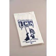 Hilex Poly Bag Ice Flat W/tie 1m Hilex