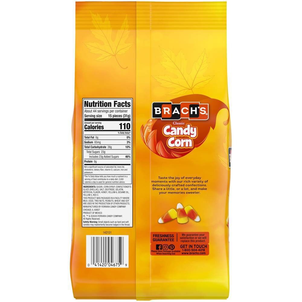 slide 3 of 3, Brach's Halloween Candy Corn Bag, 48 oz