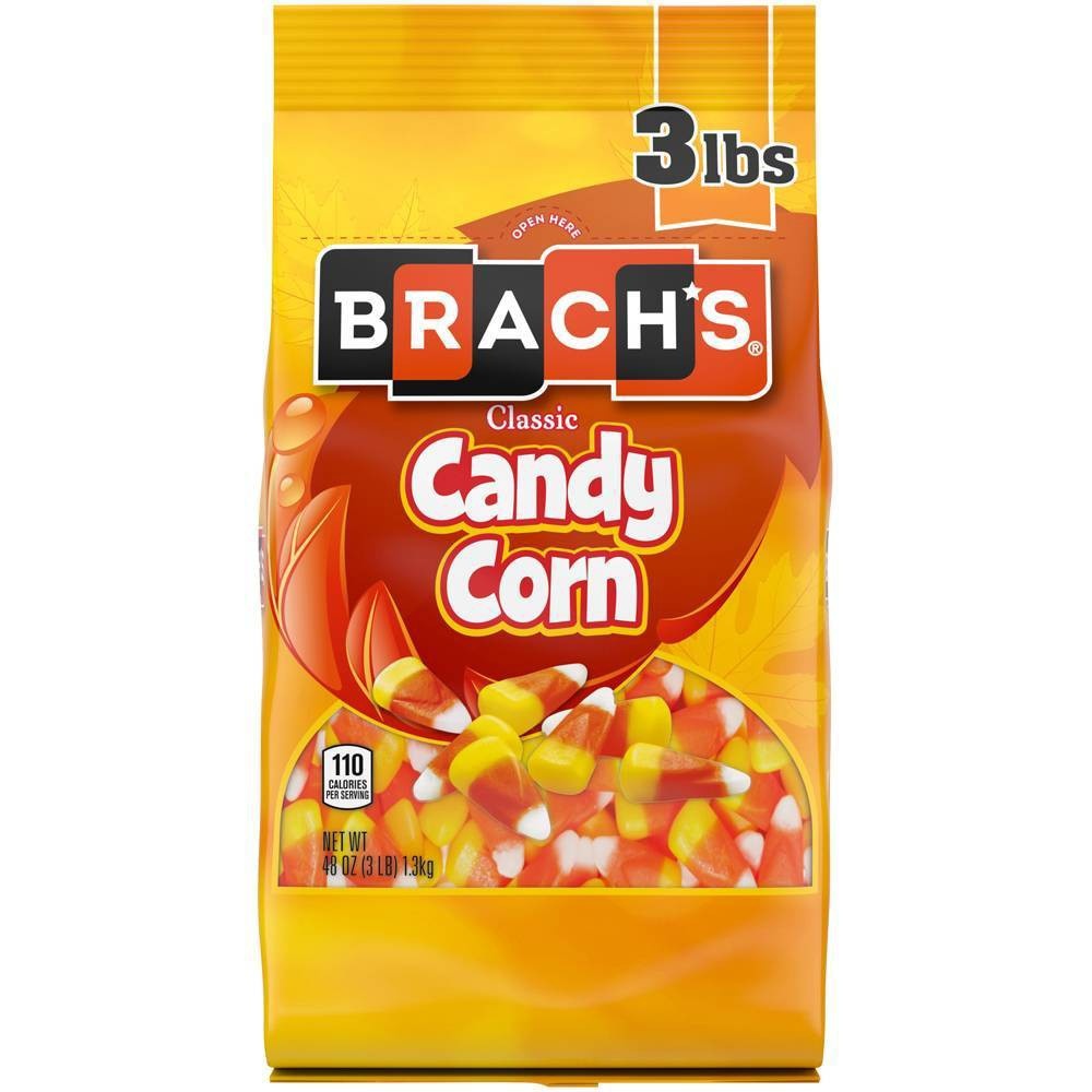 slide 1 of 3, Brach's Halloween Candy Corn Bag, 48 oz