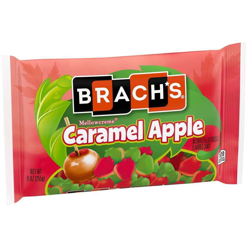 slide 2 of 4, Brach's Halloween Caramel Apple Mellow Creme Candy, 9 oz