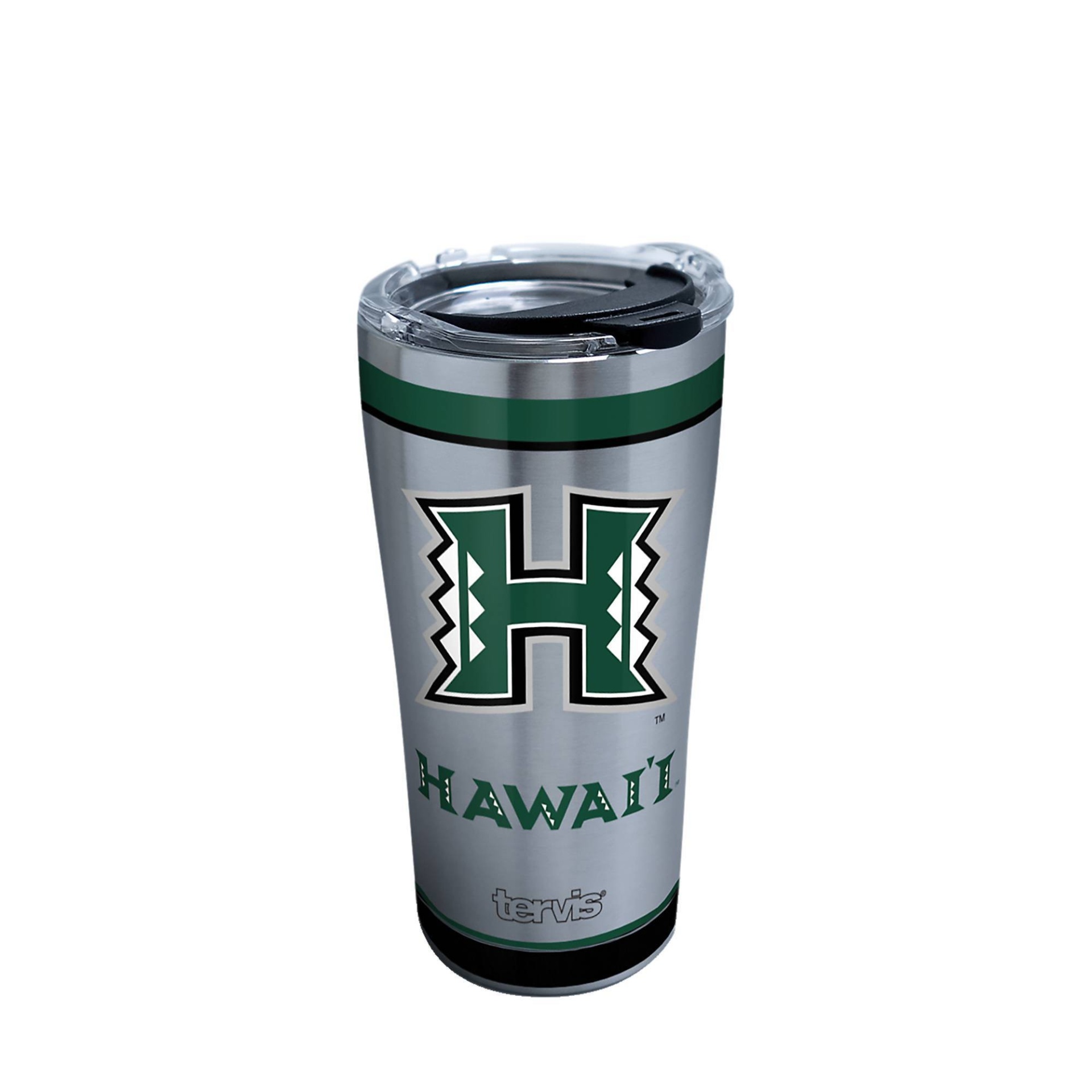 slide 1 of 2, NCAA Hawaii Rainbow Warriors Stainless Steel Tumbler, 20 oz