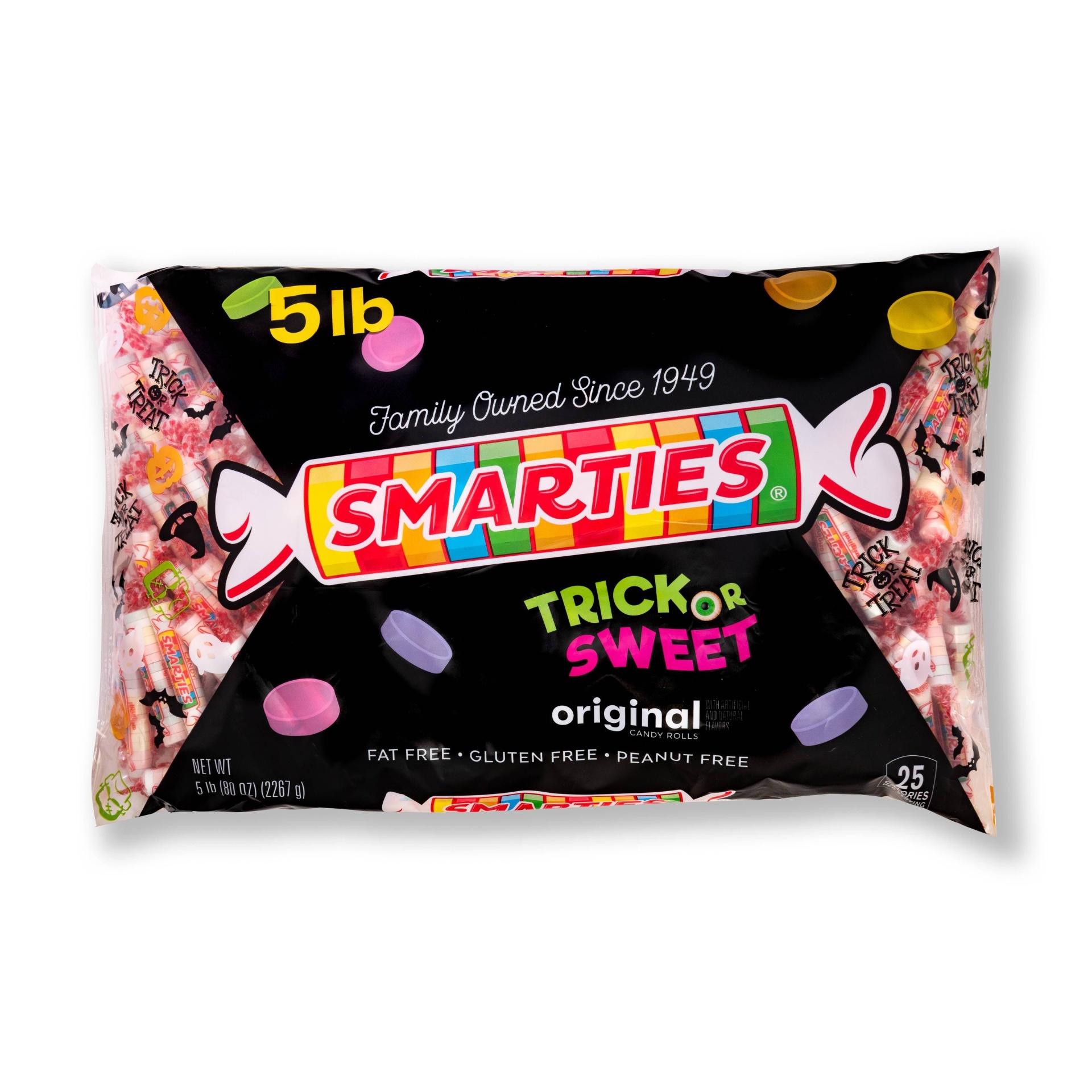 slide 1 of 4, Smarties Halloween Trick or Sweet Candy Variety Pack, 80 oz