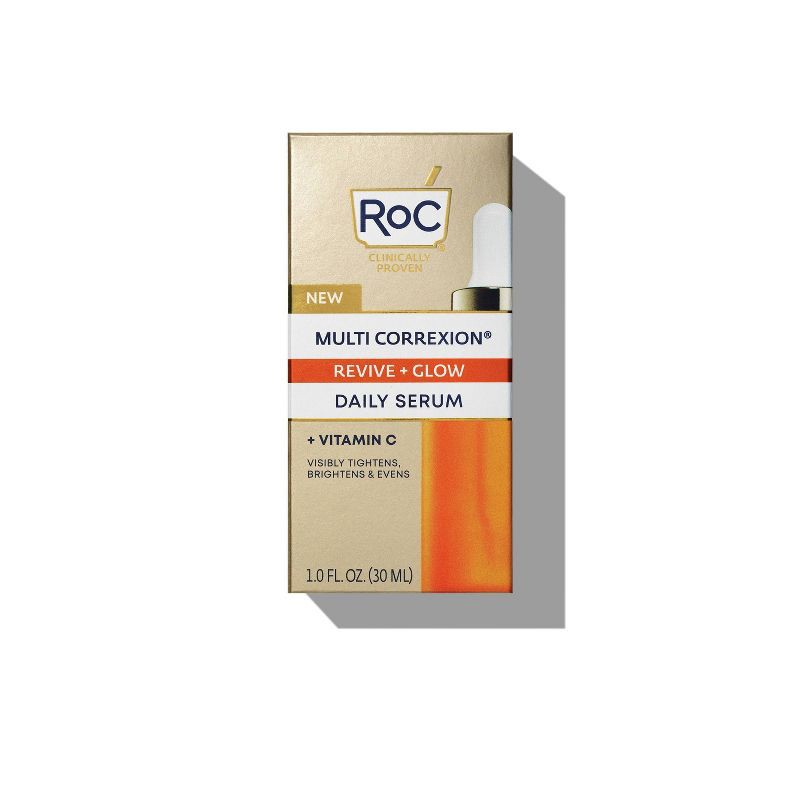 slide 3 of 12, RoC Brightening Anti-Aging Serum with Vitamin C for Dark Spots - 1.0 fl oz, 1 fl oz