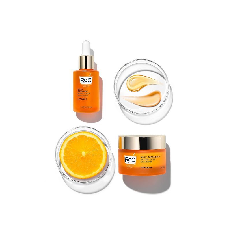 slide 6 of 12, RoC Brightening Anti-Aging Serum with Vitamin C for Dark Spots - 1.0 fl oz, 1 fl oz