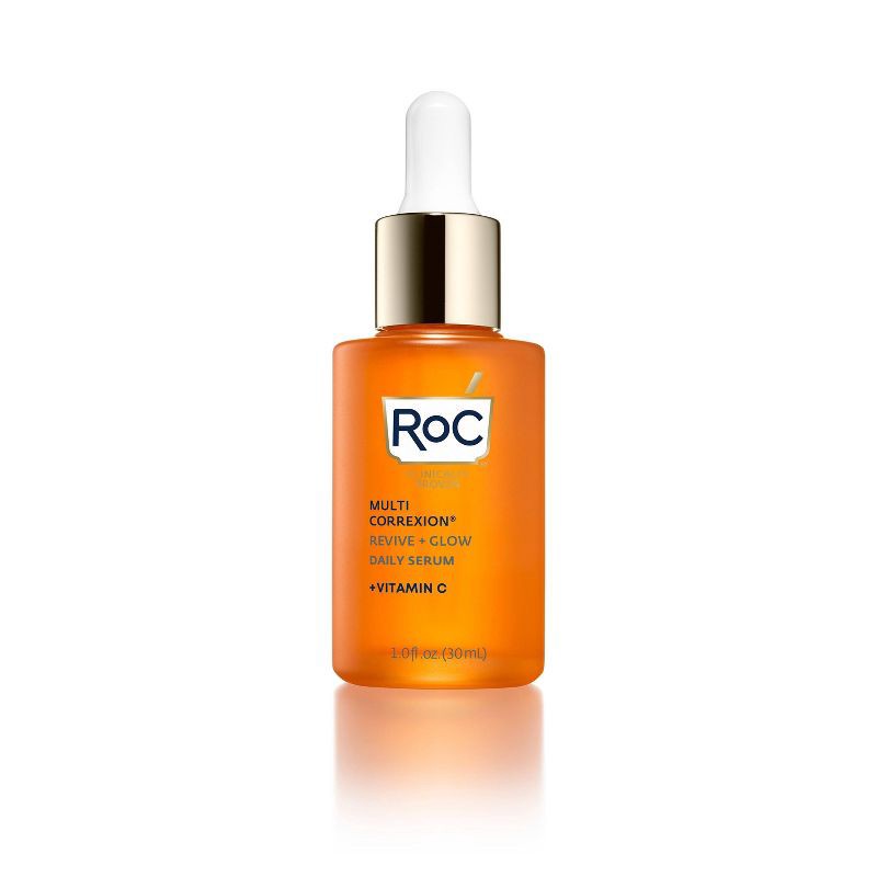 slide 1 of 12, RoC Brightening Anti-Aging Serum with Vitamin C for Dark Spots - 1.0 fl oz, 1 fl oz