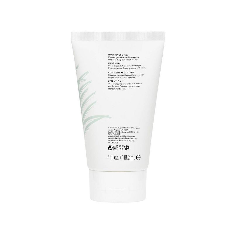 slide 4 of 8, The Honest Company Honest Beauty Calm On Foaming Cream Cleanser with Hyaluronic Acid - Unscented - 4.0 fl oz, 4 fl oz