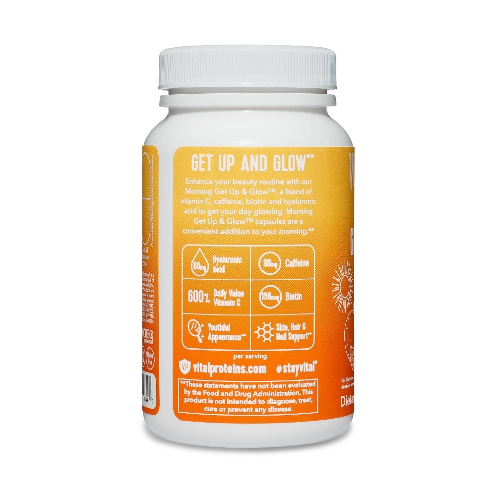 Vital Proteins Morning Get Up And Glow Capsules 60 Ct Shipt