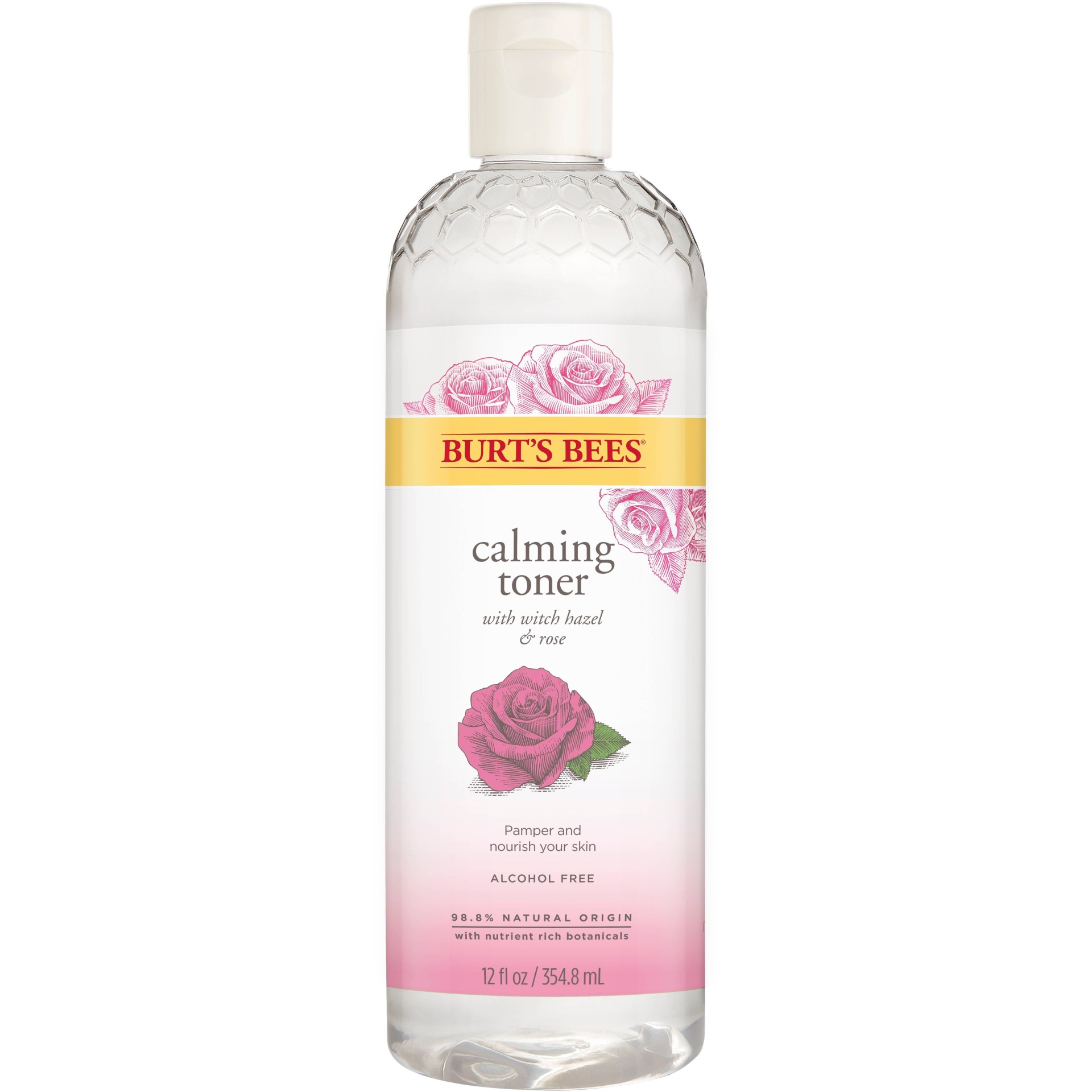 slide 1 of 3, Burt's Bees Calming Toner with Witch Hazel & Rose, 12 fl oz