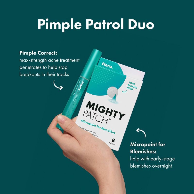 slide 8 of 9, Hero Cosmetics Hero Mighty Patch Micropoint for Blemishes - 8ct, 8 ct