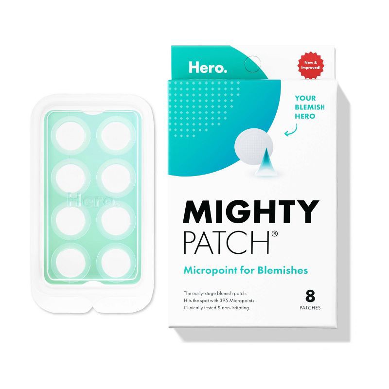 slide 8 of 9, Hero Cosmetics Mighty Acne Pimple Patch Micropoint for Blemishes - 8ct, 8 ct