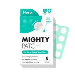 Hero Cosmetics Hero Mighty Patch Micropoint for Blemishes - 8ct: Paraben-Free, Sulfate-Free, Contains Salicylic Acid, Acne-Prone Skin