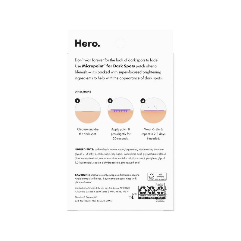 slide 2 of 7, Hero Cosmetics Hero Mighty Patch Micropoint for Dark Spots - 8ct, 8 ct