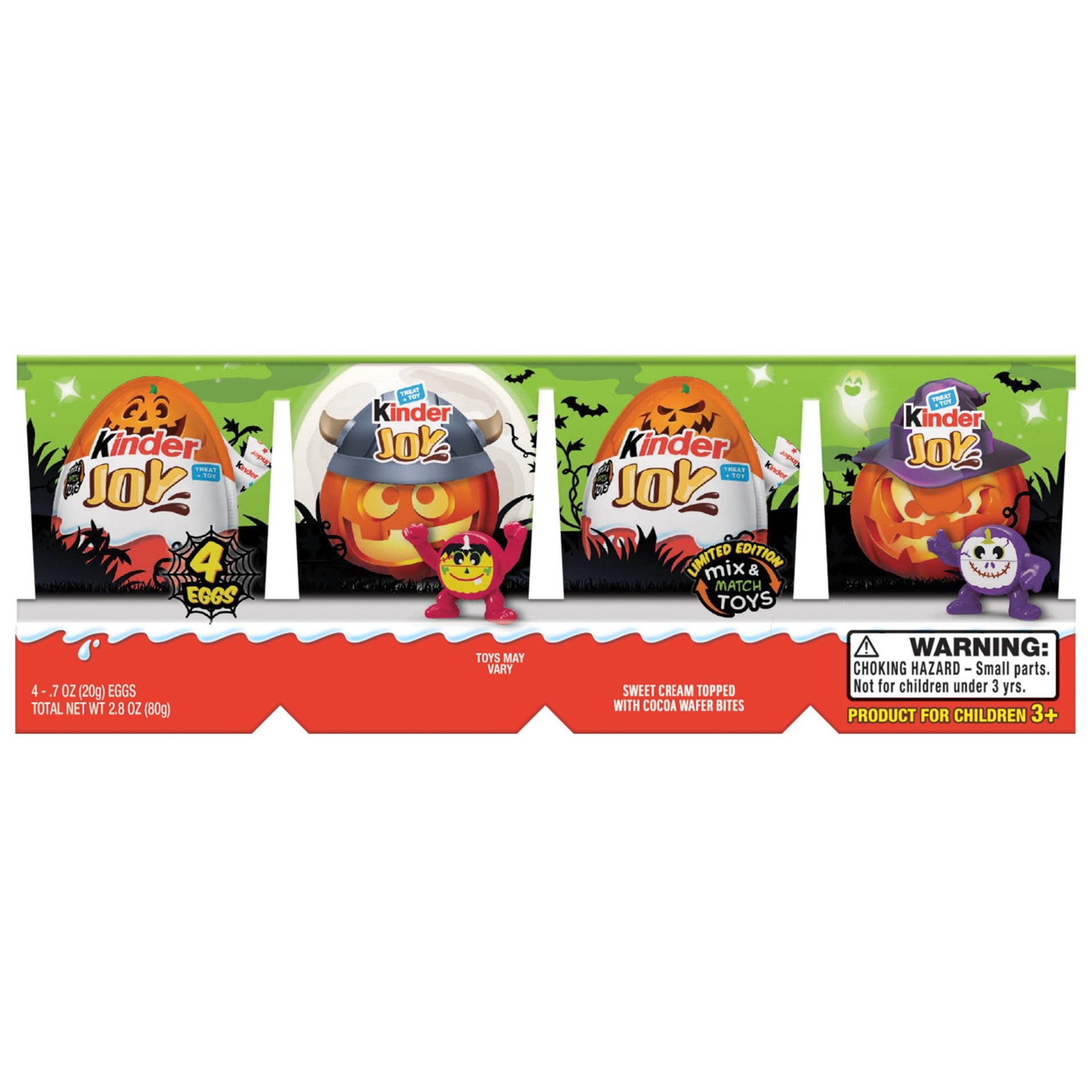 Kinder Joy Halloween Multipack 2.8 oz, 4 ct Shipt