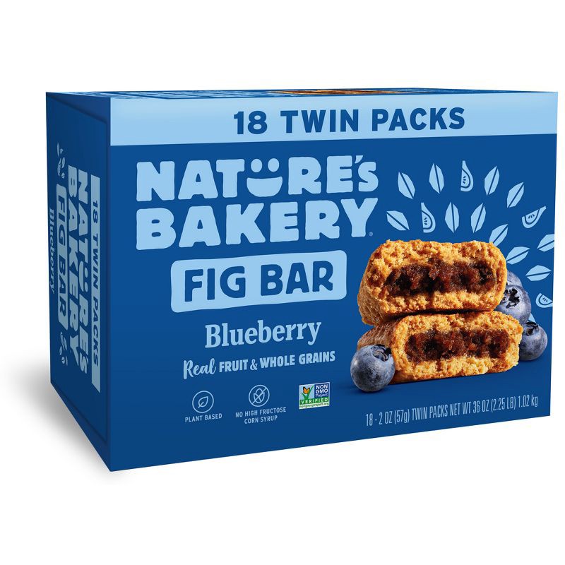 slide 5 of 5, Nature's Bakery - Blueberry - 18ct, 18 ct