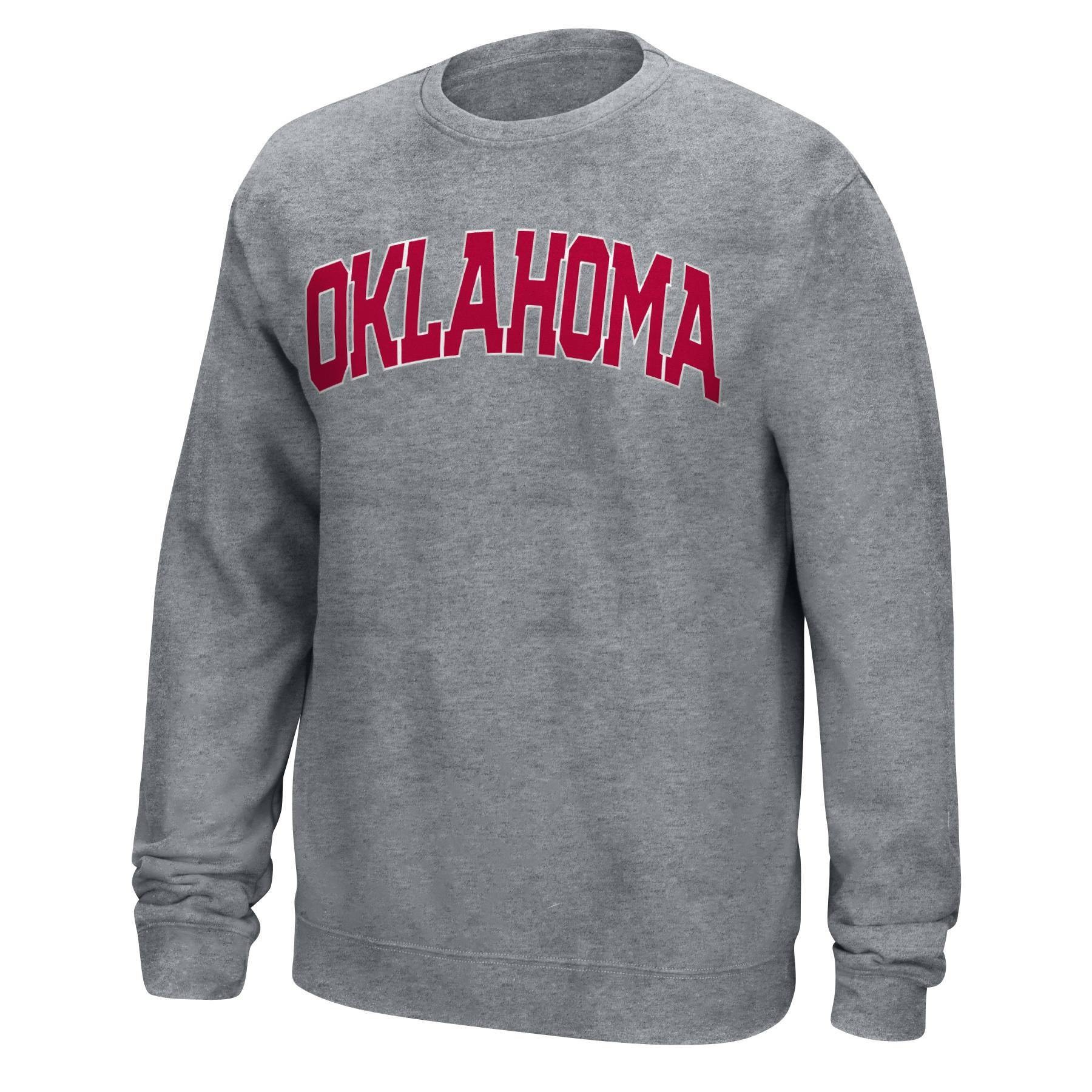 slide 1 of 1, NCAA Oklahoma Sooners Men&#39;s Crew Neck Sweatshirt - XL, 1 ct