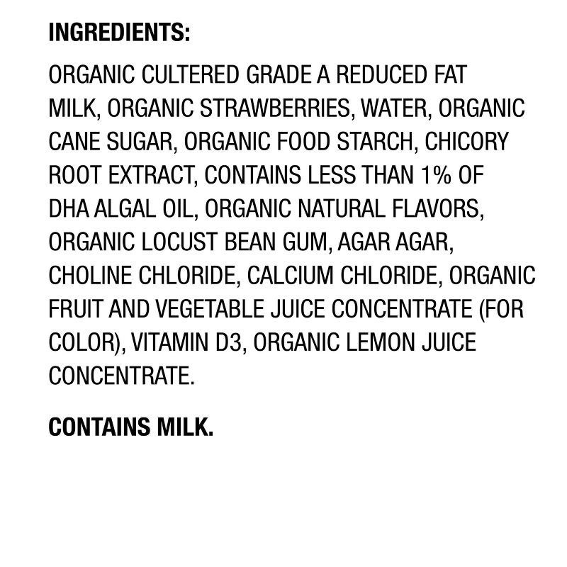 slide 4 of 8, Horizon Organic Growing Years Low Fat Strawberry Kids' Yogurt with DHA Omega-3 and Choline - 4ct/3.5oz Pouches, 4 ct; 3.5 oz