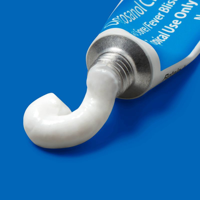 slide 2 of 4, Docosanol 10% Cream Cold Sore/Fever Blister Treatment Tube - 0.07oz/2pk - up&up™, 2 ct; 0.07 oz