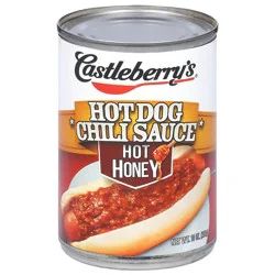 Castleberry's Hot Honey Hot Dog Chili Sauce 10 oz